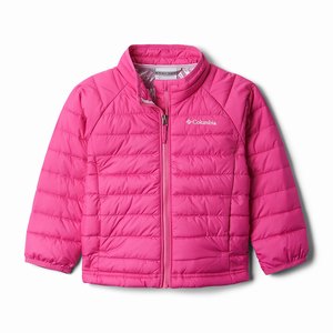 Columbia Powder Lite Jacka Flickor Rosa (NFCGK8016)